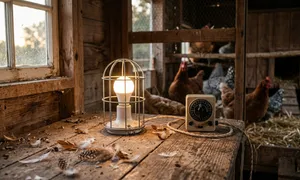 Oświetlenie kurnika: ile godzin i jakie lampy?